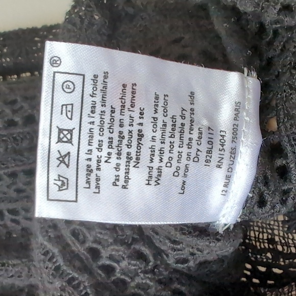 Sezane Madeleine Lace Blouse, EU 38 - Picture 6 of 11